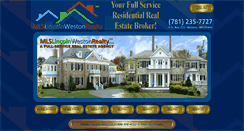 Desktop Screenshot of mlslincolnwestonrealty.com